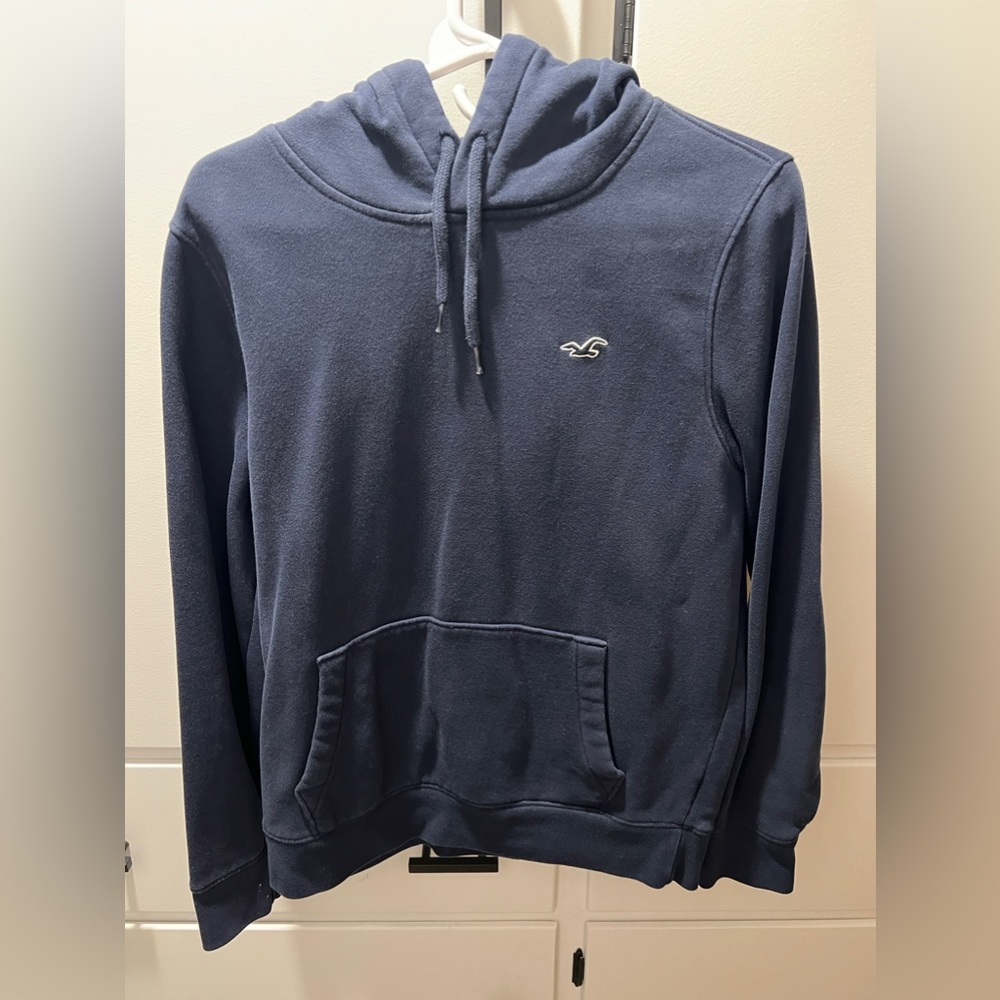 Mens Hollister Sweatshirt Navy M